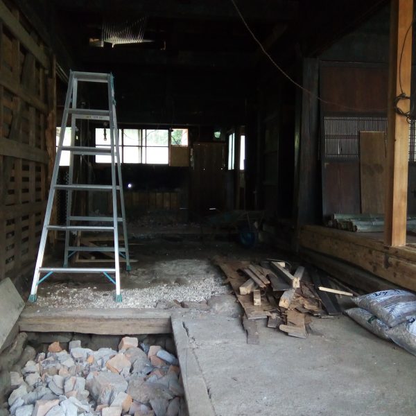 内観／土間　2017.07.04